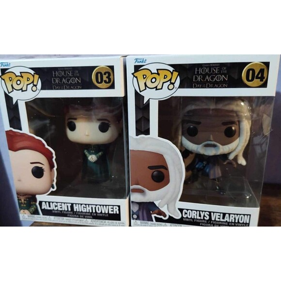 House of the Dragon Funko Pops - New in Box (03 & 04) - Picture 1 of 6
